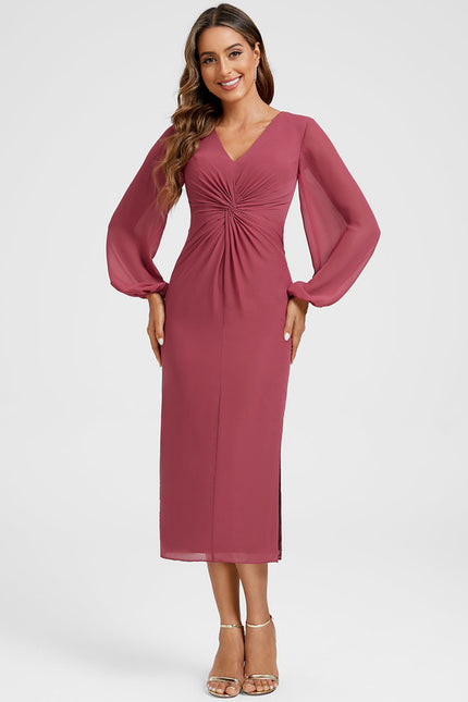 Robe De Cocktail Pour Mariage Chic Longue