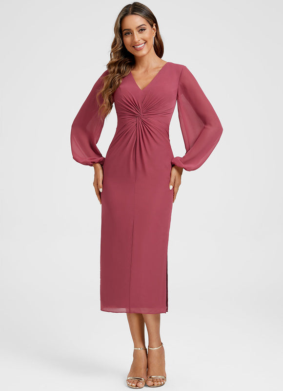 Robe De Cocktail Pour Mariage Chic Longue