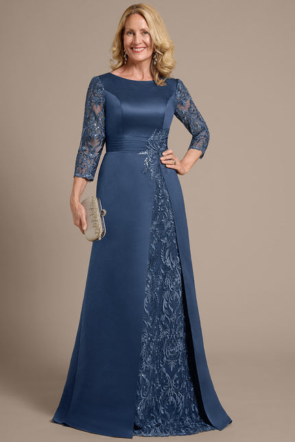 Robe Chic Élégance Marine - gallery 3