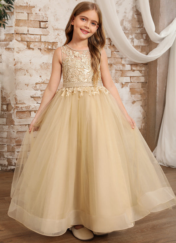 Robe Chic Dorée Tulle - gallery 3