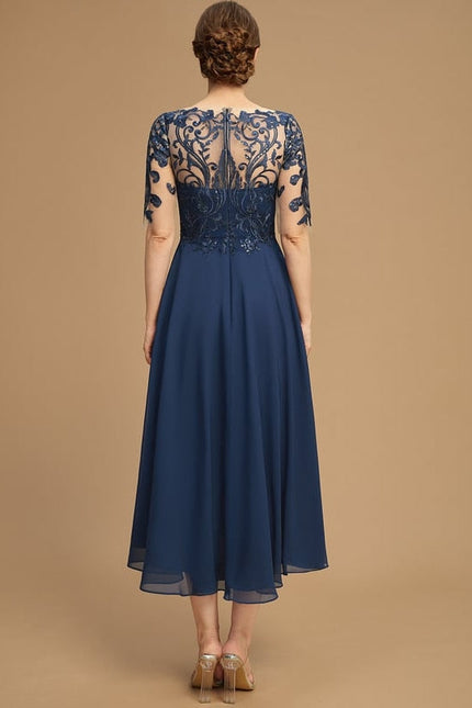 Robe Chic Élégance Ondulée - gallery 2