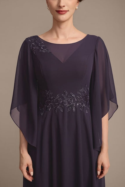Robe Chic Chiffon Étoilée - gallery 7