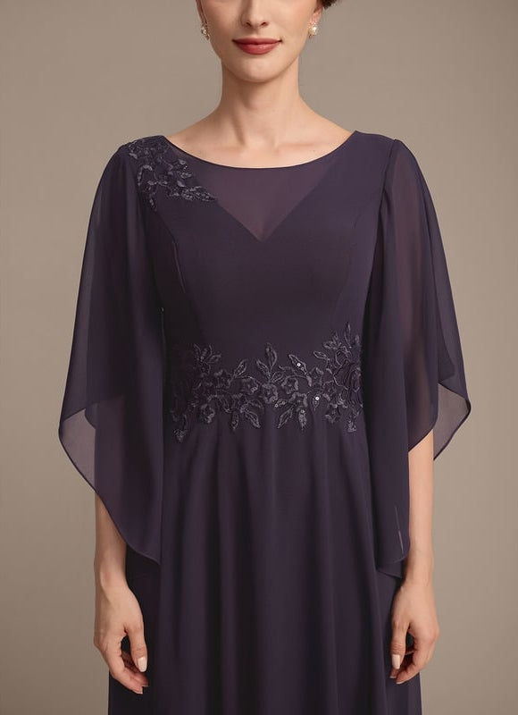 Robe Chic Chiffon Étoilée - gallery 7