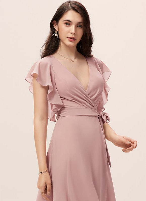 Robe Chic Fluide À Nouer - gallery 3