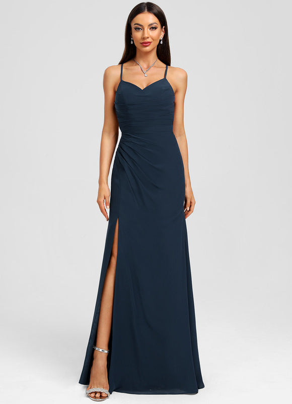 Robe Chic Velours Sombre Étoilé - gallery 4