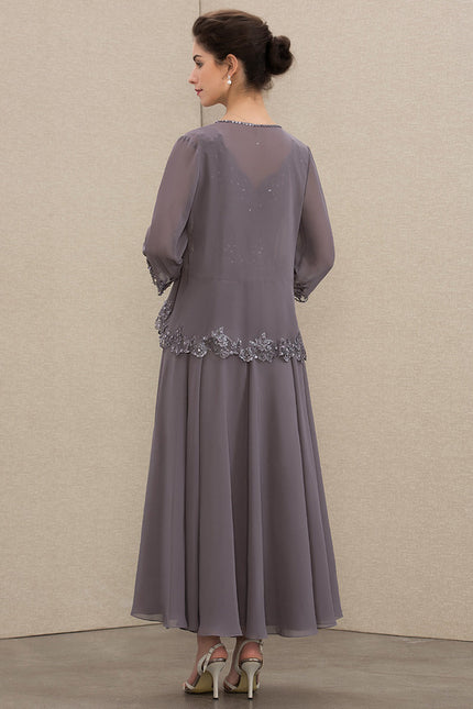 Robe Chic Chic Argenté - gallery 4