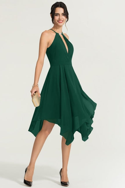 Robe Chic Chic Asymétrique Perlé
