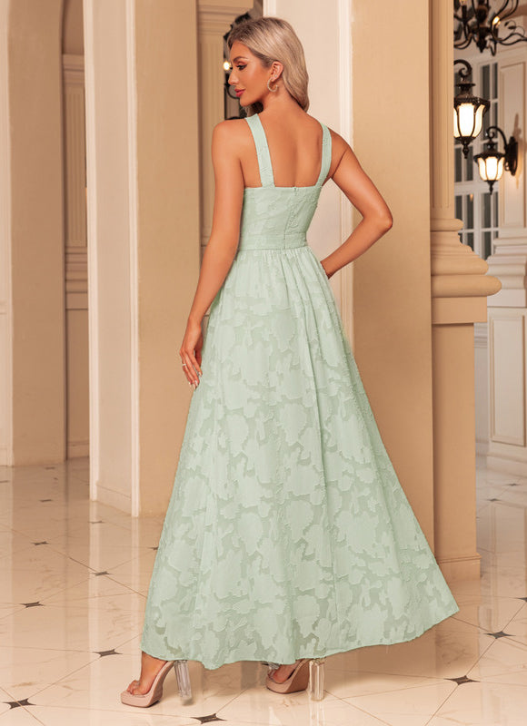 Robe Chic Maxi Menthe Florale - gallery 5