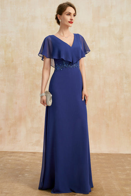 Robe Chic Vaporeuse Bleu - gallery 3