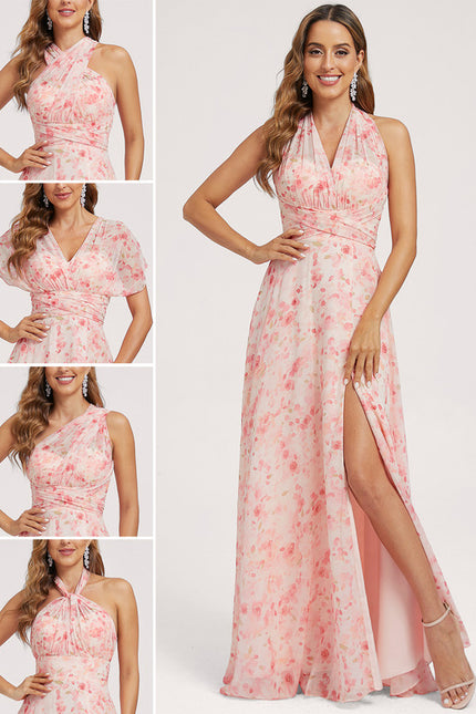 Robe Chic Bordeaux Fluide