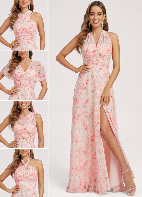 Robe Chic Bordeaux Fluide