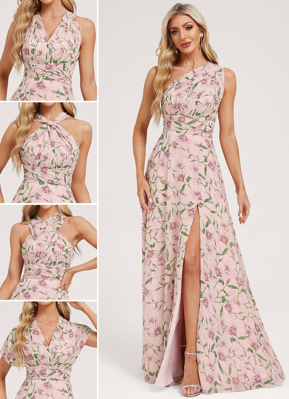 Robe Chic Bordeaux Fluide