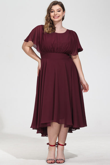 Robe Chic Élégance Émeraude Flottante - gallery 8