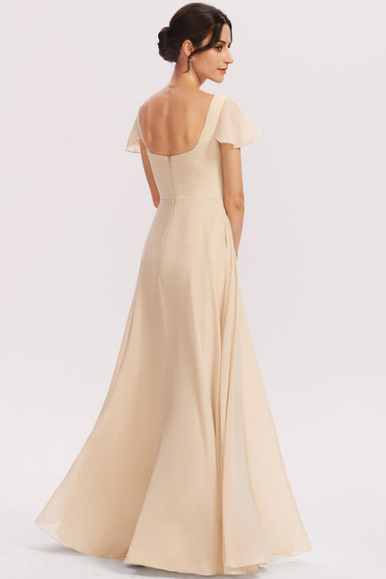 Robe Chic Longue Verte Raffinée - gallery 5