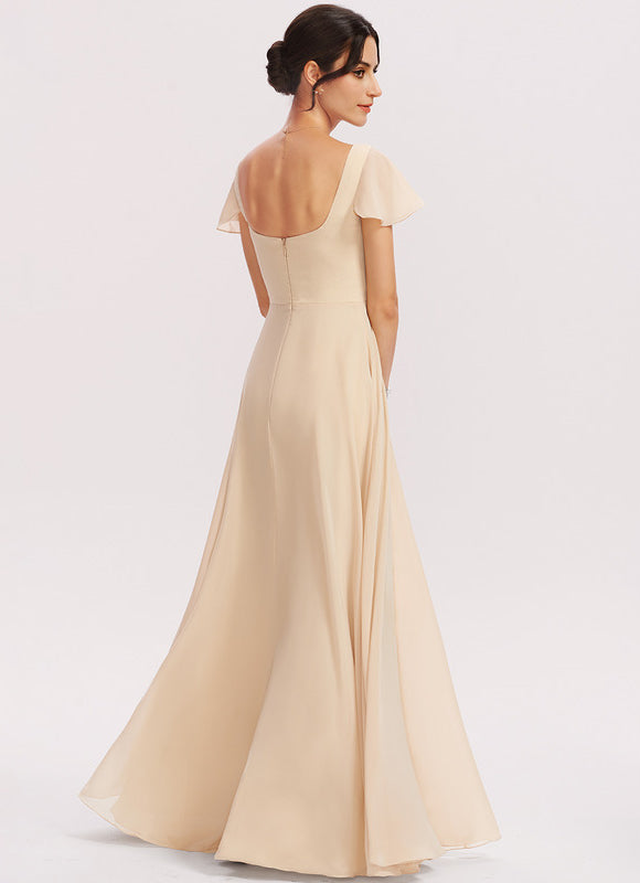 Robe Chic Longue Verte Raffinée - gallery 5