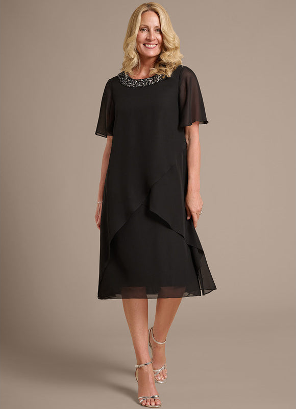 Robe Noire Chic Pour Mariage