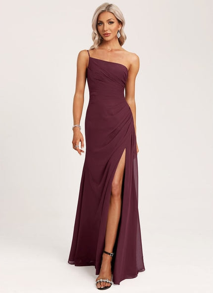 Robe Chic Asymétrique Beige