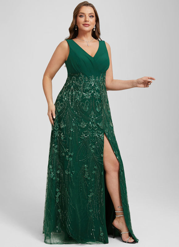 Robe De Soirée Chic Bleu - gallery 7