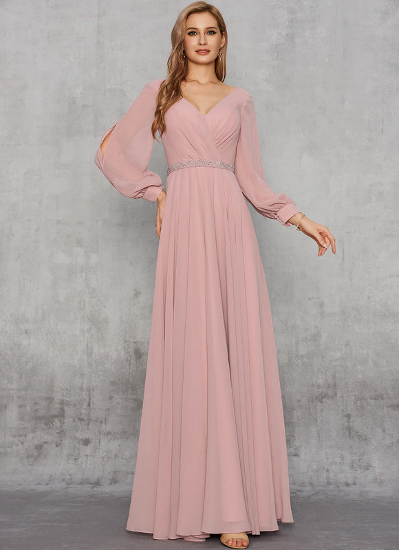 Robe En Soie Chic Pour Mariage - gallery 2