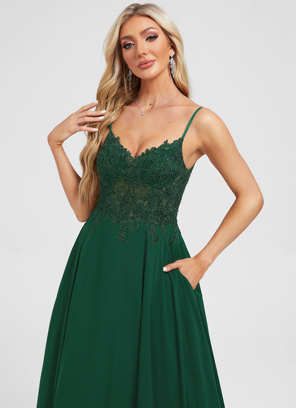 Robe Chic Élégance Émeraude - gallery 3