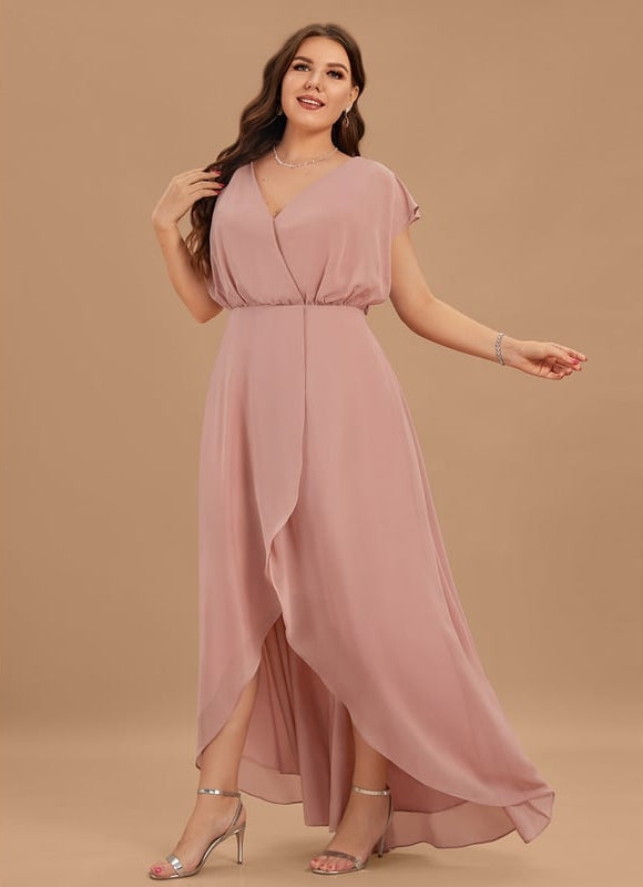 Robe Chic Mousseline Asymétrique - gallery 4