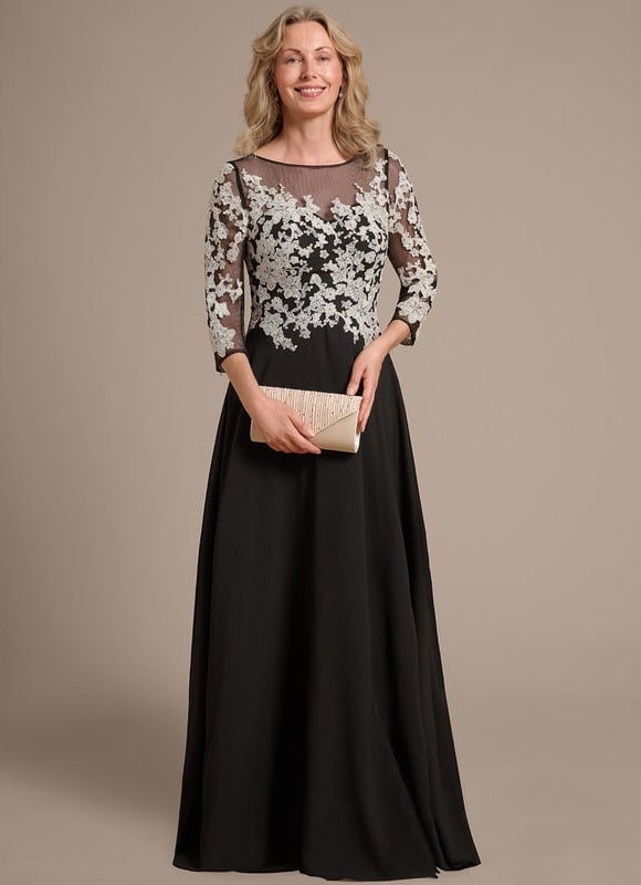 Robe Chic Élégante Noire - gallery 4