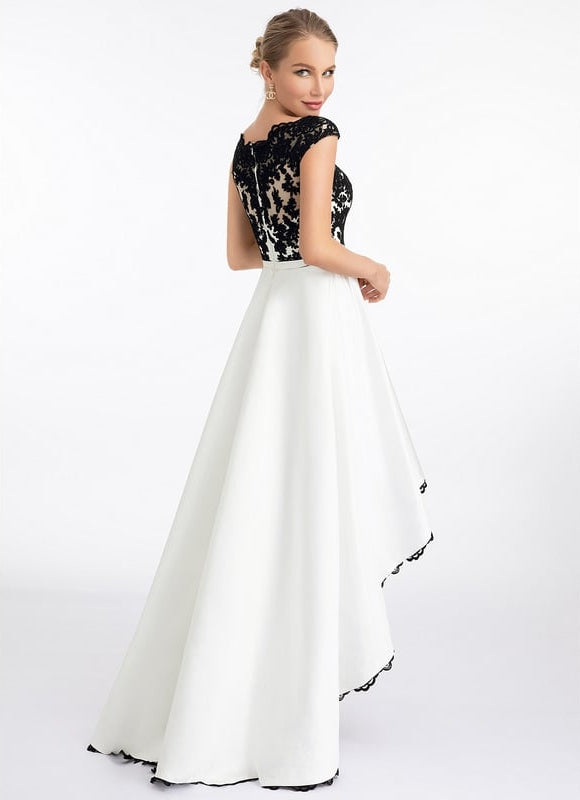 Robe Chic Dentelle Bicolore - gallery 6