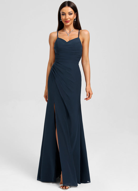 Robe Chic Velours Sombre Étoilé