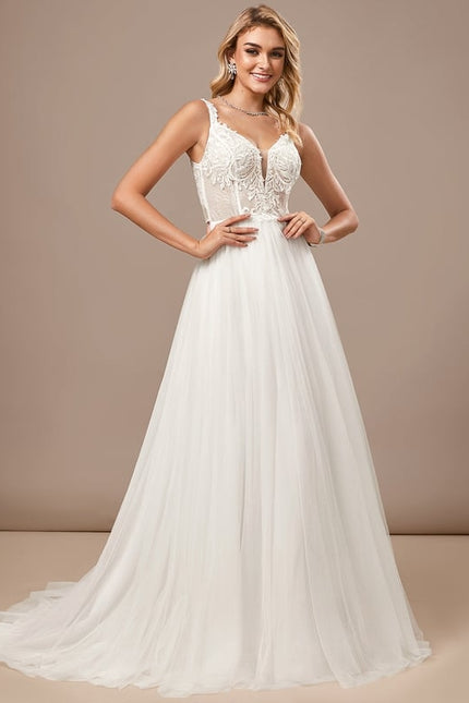 Robe Chic De Mariée Aérienne - gallery 4