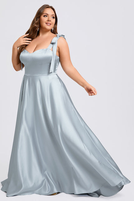 Robe Chic Satin Éclat - gallery 9
