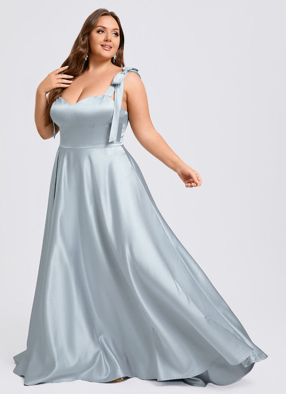 Robe Chic Satin Éclat - gallery 9