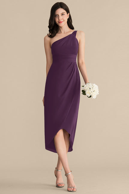 Robe Chic Violet Élégance Moderne - gallery 2