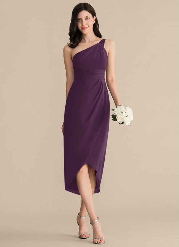 Robe Chic Violet Élégance Moderne - gallery 2