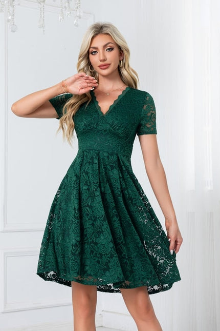 Robe Chic Élégance Dentelle