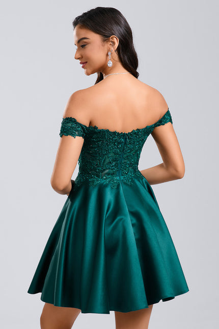 Robe Chic Émeraude Festive - gallery 4