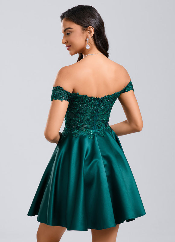 Robe Chic Émeraude Festive - gallery 4