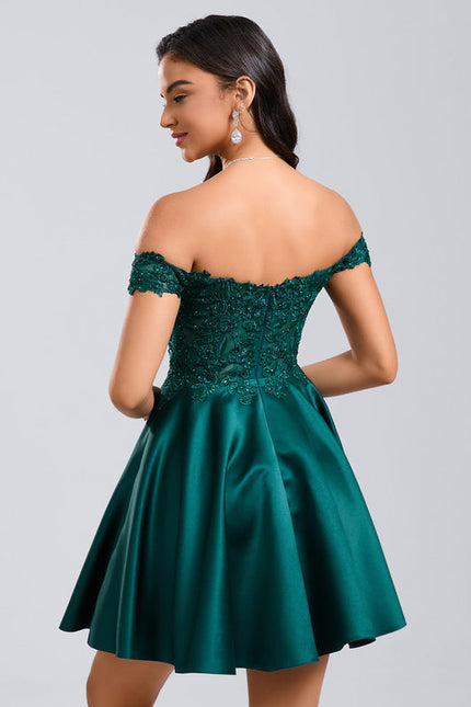 Robe Chic Émeraude Festive - gallery 4