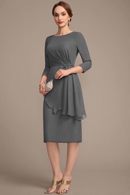Robe Chic Bleu Élégant - gallery 4