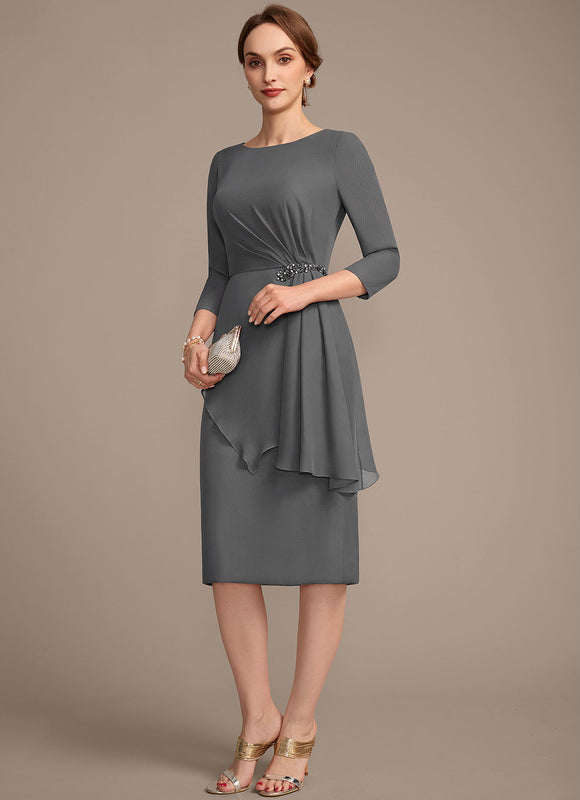 Robe Chic Bleu Élégant - gallery 4