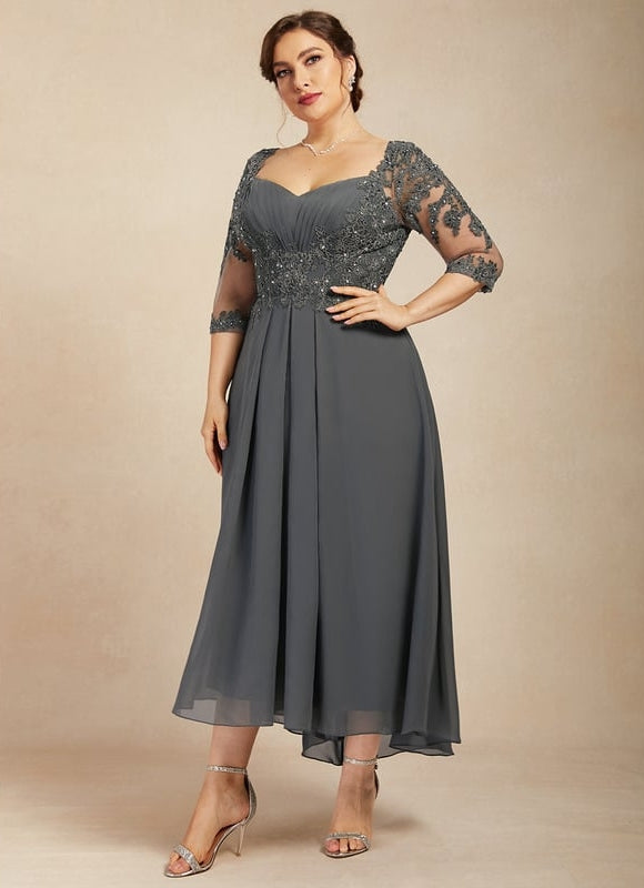 Robe Chic Élégance Plissée Perlée - gallery 8