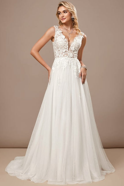 Robe Chic De Mariée Aérienne - gallery 4
