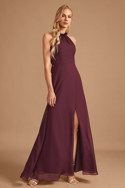 Robe Chic Col Montant Évasée - gallery 5