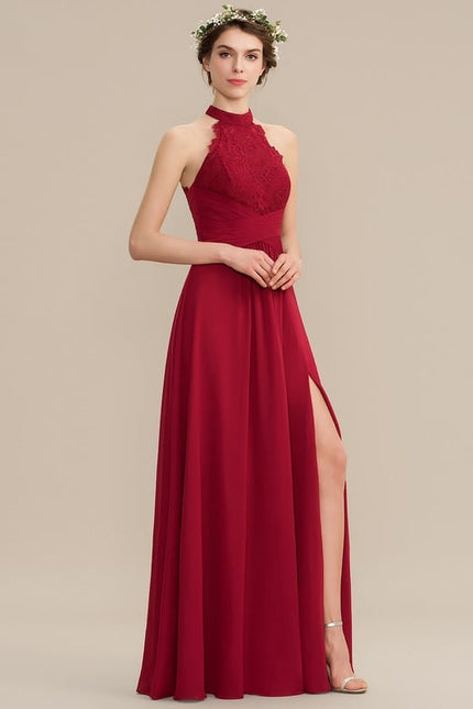 Robe Chic Gris Perle Dentelle Élégante - gallery 7