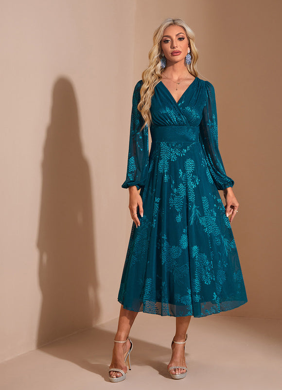 Robe Chic Élégance Vaporeuse - gallery 5