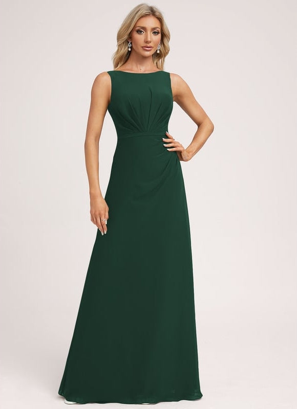 Robe Chic Émeraude Simple