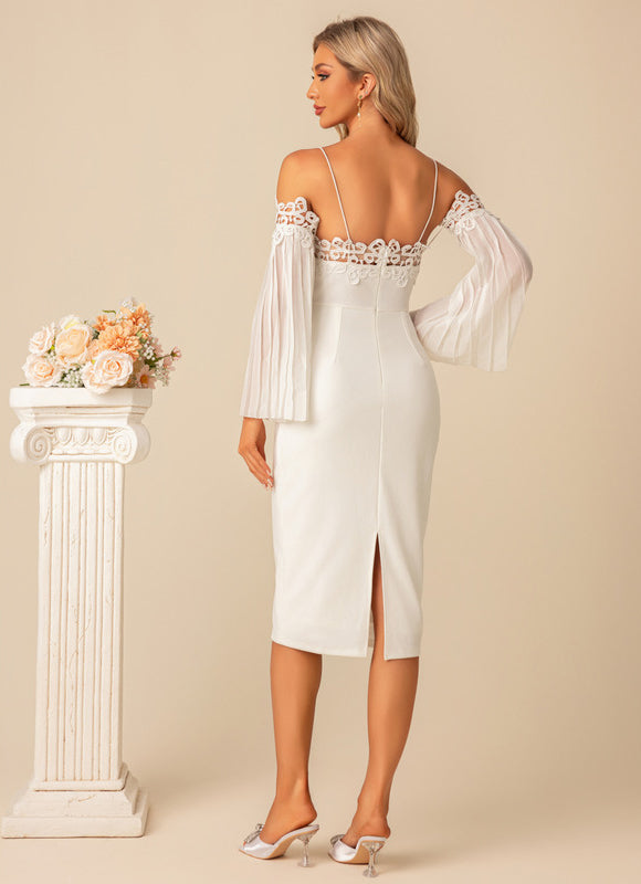 Robe Chic Écrue Élégante - gallery 4