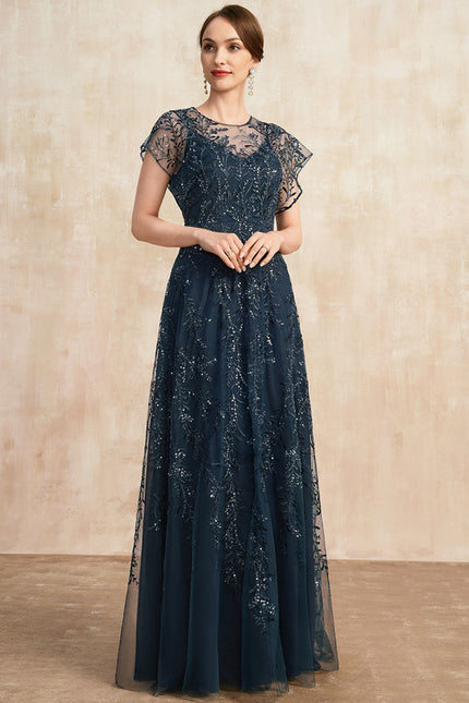 Robe Chic Étoilée Marine - gallery 6