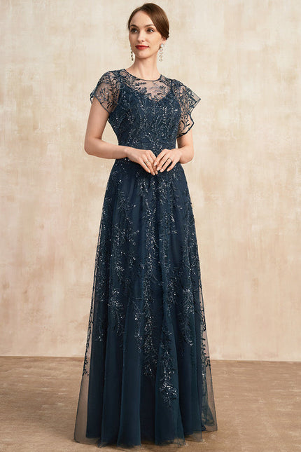 Robe Chic Étoilée Marine - gallery 6