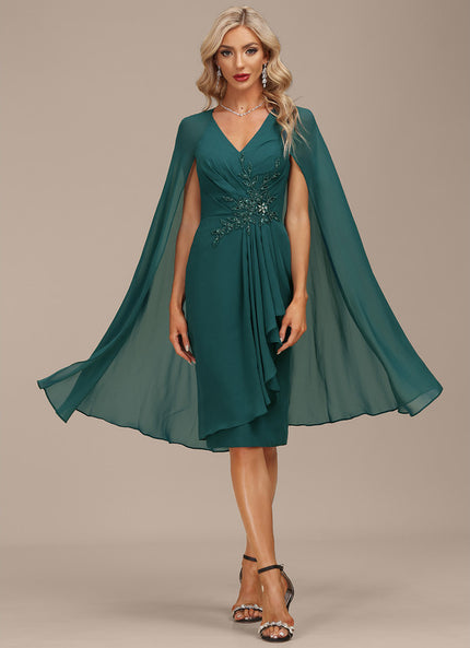Robe Chic Voile Émeraude
