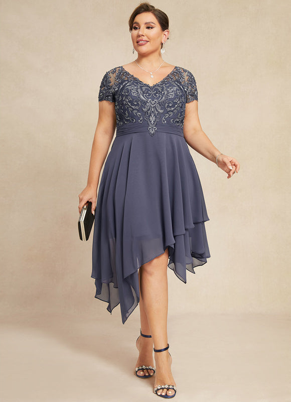 Robe Chic Rose Aérienne - gallery 7